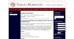 Desktop Screenshot of library.tarleyrobinson.com