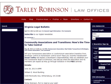 Tablet Screenshot of library.tarleyrobinson.com